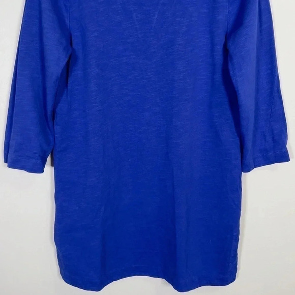 J.CREW | TUNIC DRESS IN ROYAL  BLUE - Picture 12 of 13